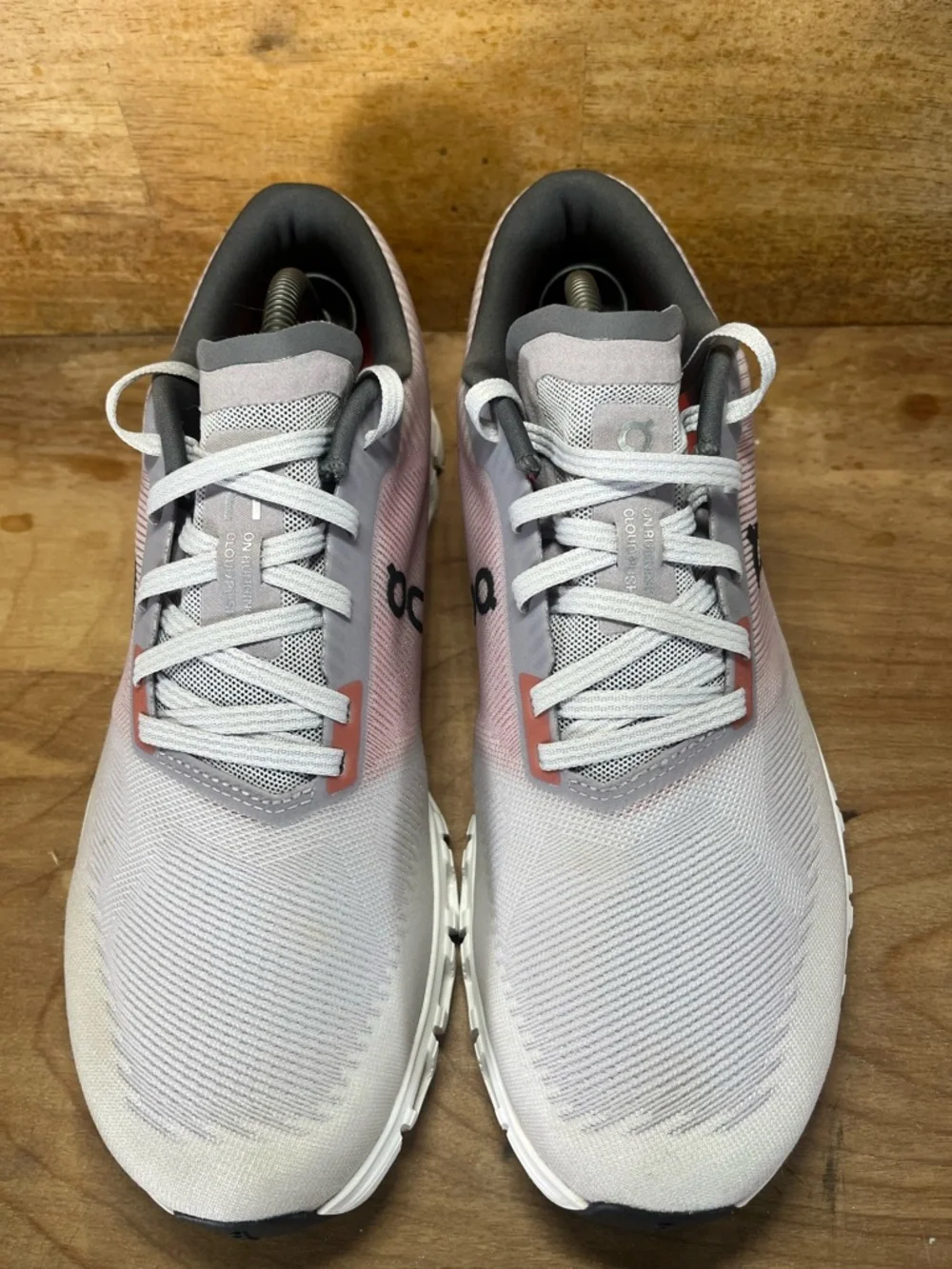 On Cloud 6 Push LIGHTWEIGHT Mens Size 10.5 Running Shoes Sneakers Lavender Red - Picture 3 of 12